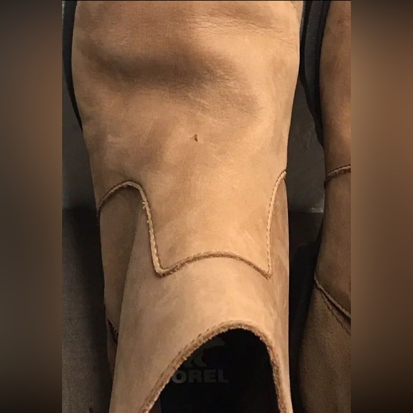 Sorel Emelie II Zip Women's Ankle Boots Brown Waterproof Leather Side Zip Size 7 - Picture 12 of 15